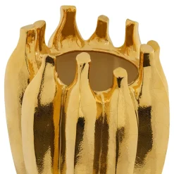Vaso alto in oro Thorn