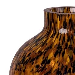 Vaso Alto in Vetro di Murano Leopardo Olla