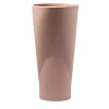 Vaso alto marrone Chamelea