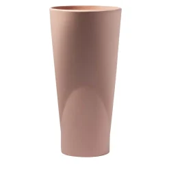 Vaso alto marrone Chamelea
