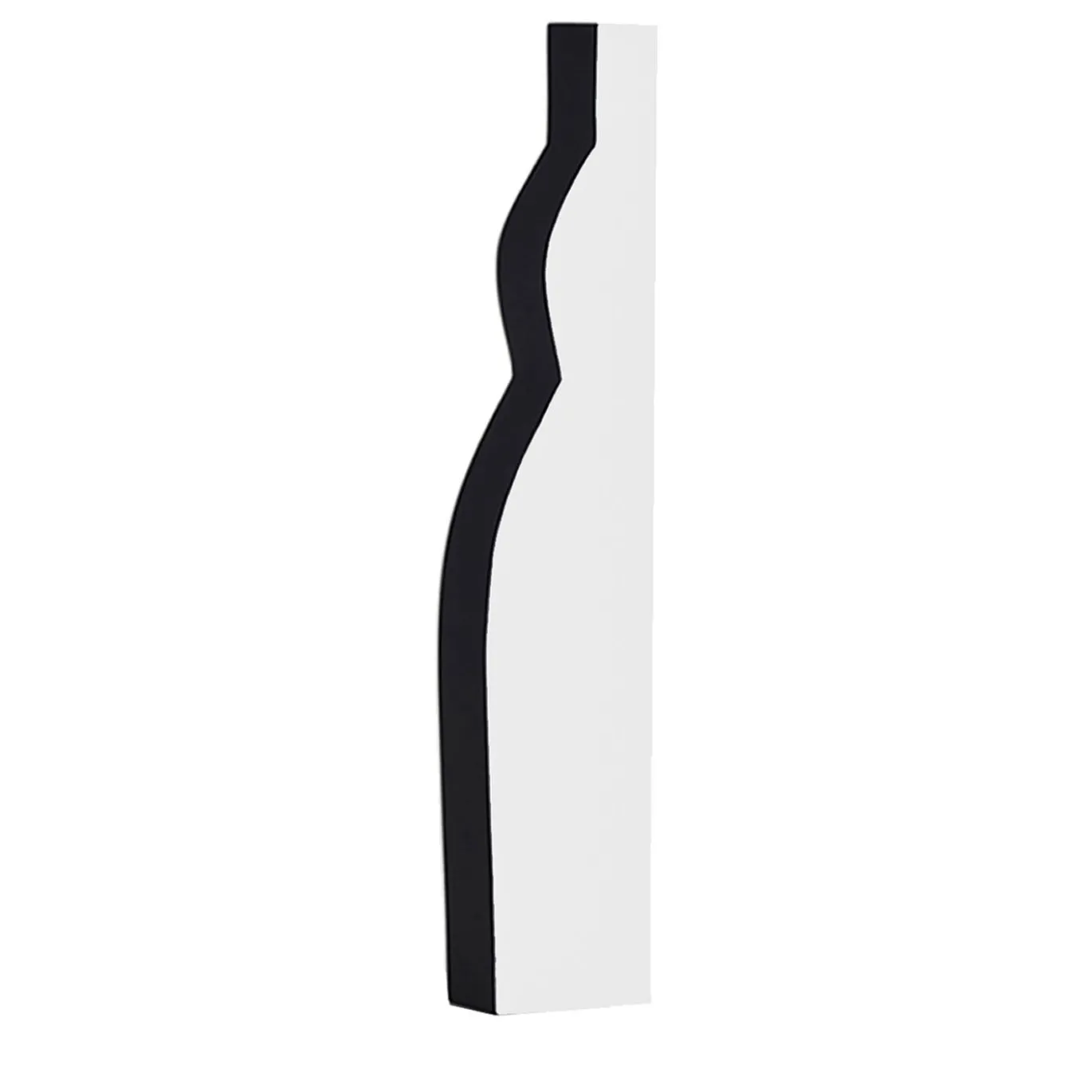 Vaso alto Pacay in bianco e nero