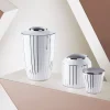 Vaso alto Righe Platinum