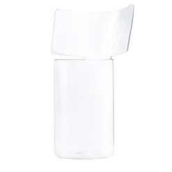 Vaso alto trasparente Riflessi