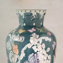 Vaso alto verde Iris Garden