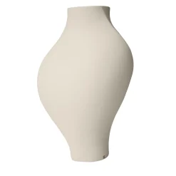Vaso Anfora Augusta in porcellana bianca