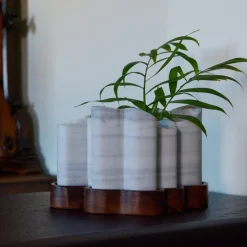 Vaso a più bocche Succulenta di Marco Fontana