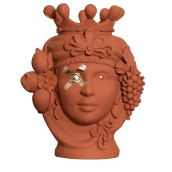 Vaso arancione Donna Assunta