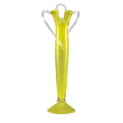 Vaso Argencourt giallo e trasparente di Borek Sipek