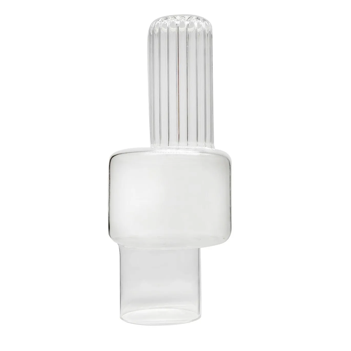 Vaso asimmetrico trasparente Naxos