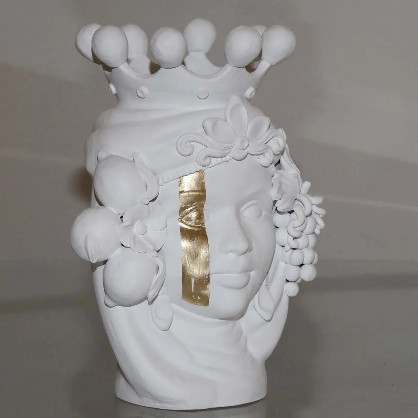 Vaso a testa Donna Carmela