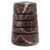 Vaso Atlantico M in Marmo Rosso di Andrea Ghisoni
