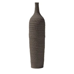 Vaso Battuti Brown Slim-Neck di Andrea Anastasio