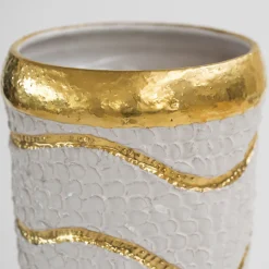 Vaso Bianca D'Oro