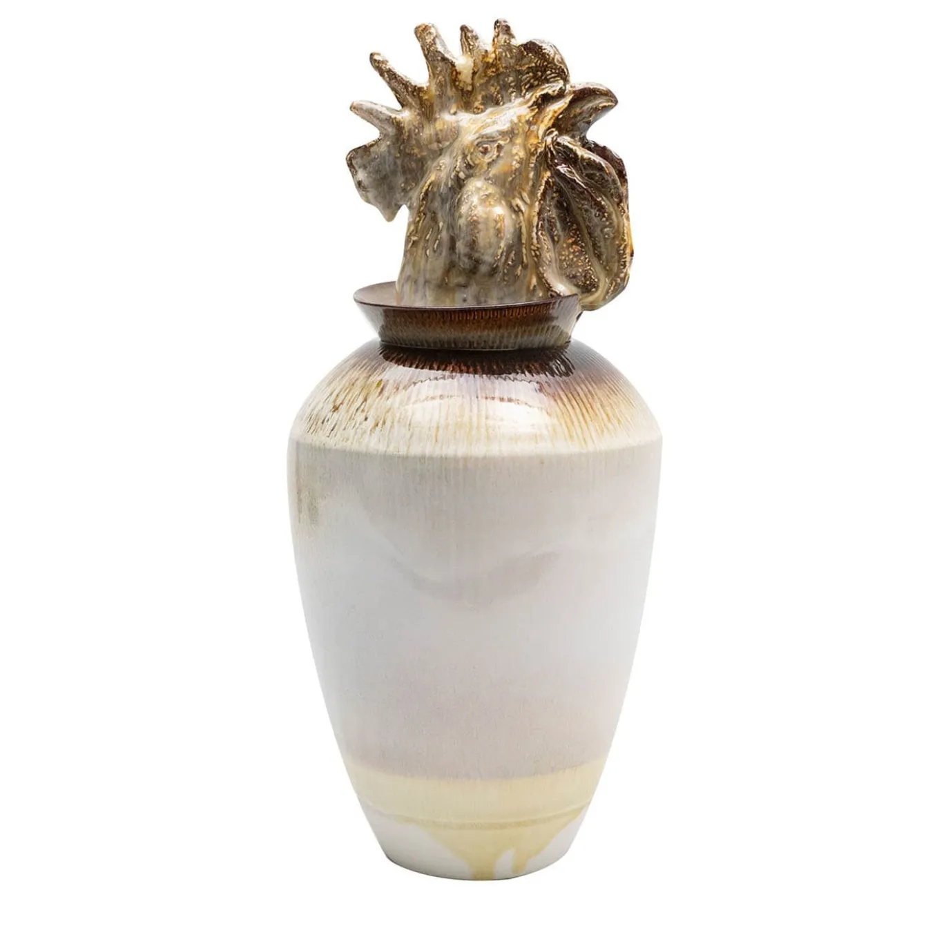 Vaso bianco Canopo Gallo