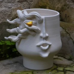 Vaso bianco L'Accidara