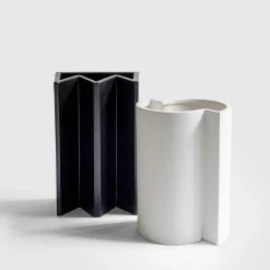 Vaso Bishop in ceramica bianca