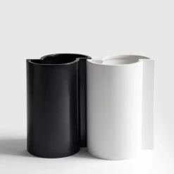 Vaso Bishop in ceramica bianca