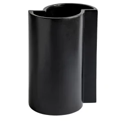Vaso Bishop in ceramica nera