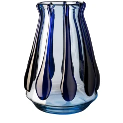 Vaso blu e azzurro di Colate di Carlo Moretti
