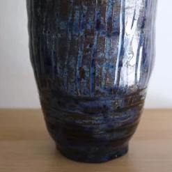 Vaso blu lava