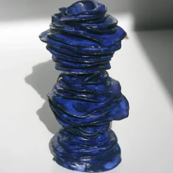 Vaso blu Onde