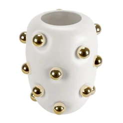 Vaso BonBon Vanilla in ceramica bianca
