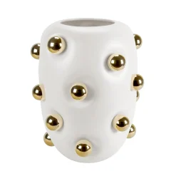 Vaso BonBon Vanilla in ceramica bianca