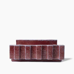 Vaso bordeaux e glicine Merlate Bolo N. 4 di Patricia Urquiola