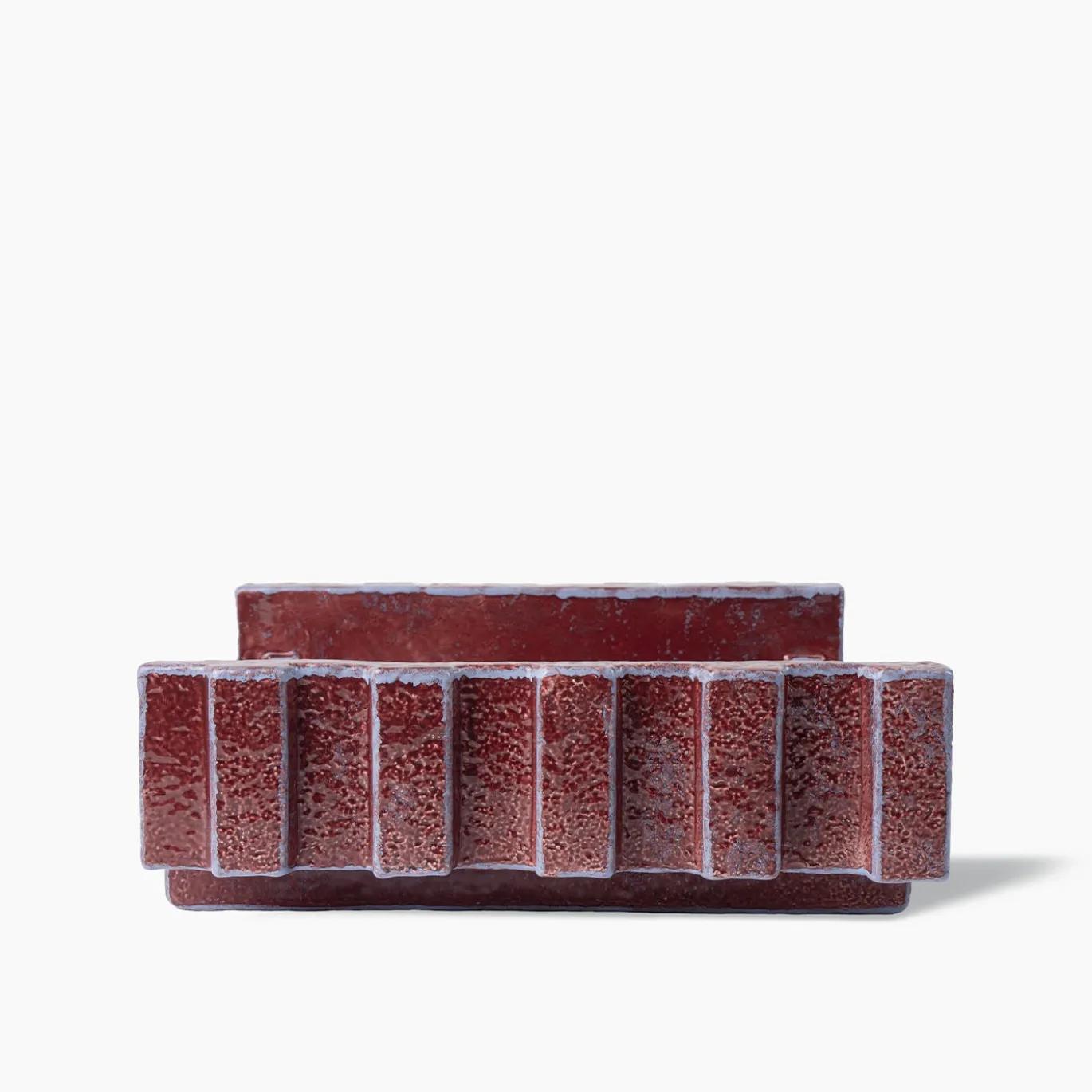 Vaso bordeaux e glicine Merlate Bolo N. 4 di Patricia Urquiola