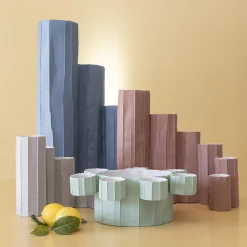 Vaso Bruco Corteccia C18/Pietra
