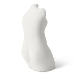 Vaso Busto Femminile Canova in Gres Bianco #1