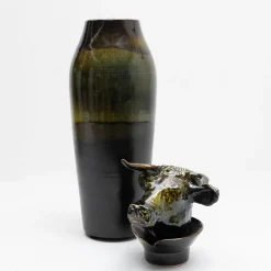 Vaso Canopo Toro Nero L