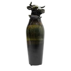 Vaso Canopo Toro Nero L