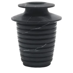Vaso Capua M Black Marquina di Ivan Colominas