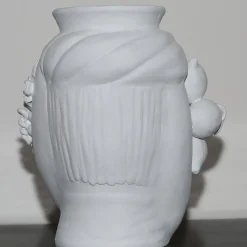 Vaso Cec� in Ceramica Bianca