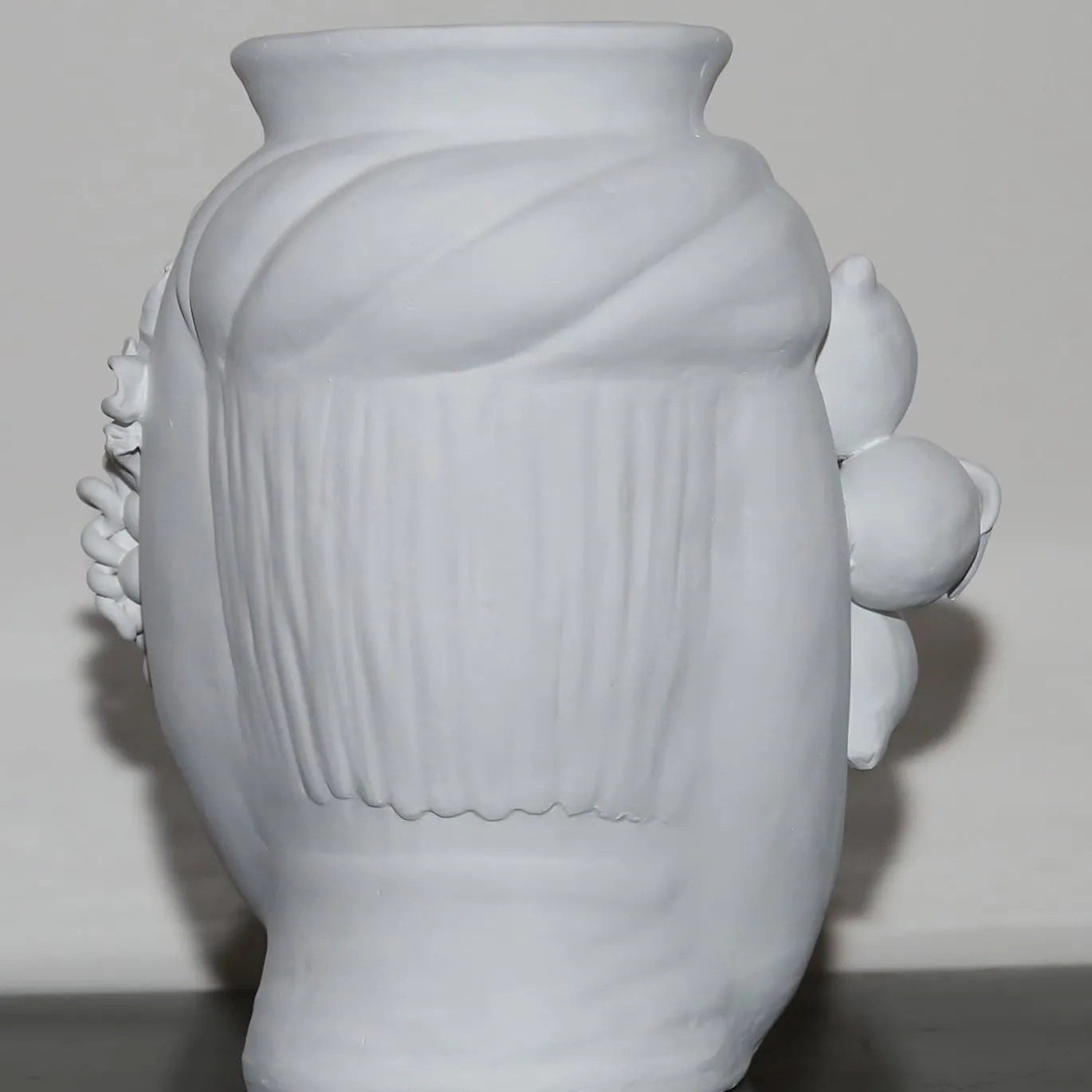 Vaso Cec� in Ceramica Bianca