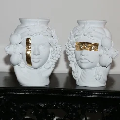 Vaso Cec� in Ceramica Bianca
