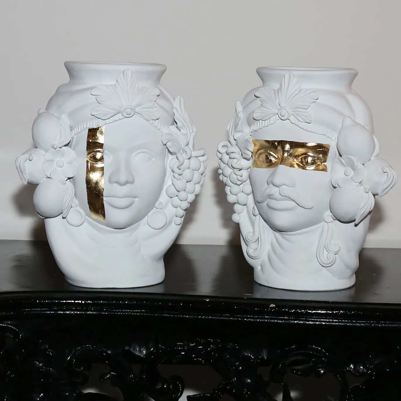 Vaso Cec� in Ceramica Bianca