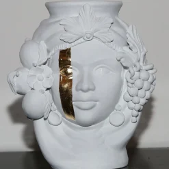 Vaso Cec� in Ceramica Bianca