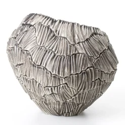 Vaso Ciotola Decorativa Zefiro Rock in Porcellana