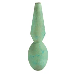 Vaso Cléola in rame ossidato di Jean-Christophe Clair