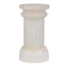 Vaso Colonna in Onice Bianco Satinato POR TAN TE