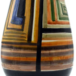 Vaso Concentric in ceramica a forma di tulipano