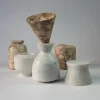 Vaso con coperchio Itineranti 12 in marmo