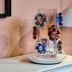 Vaso con fiori assortiti Cistus Eclectic