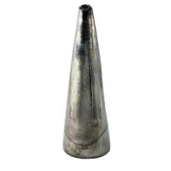 Vaso Conico in Ceramica Policroma Sole Notturno di Nino Basso #3