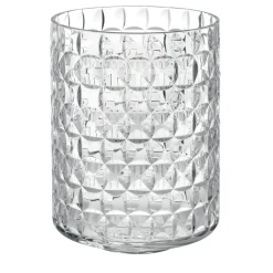 Vaso con motivo a cerchio