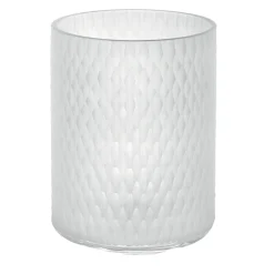 Vaso con motivo esagonale