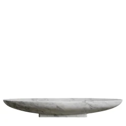 Vaso con piede Pietra L16 Carrara di Piero Lissoni