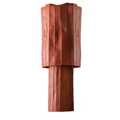 Vaso Coppa Ninfea Corteccia D9/KAKI